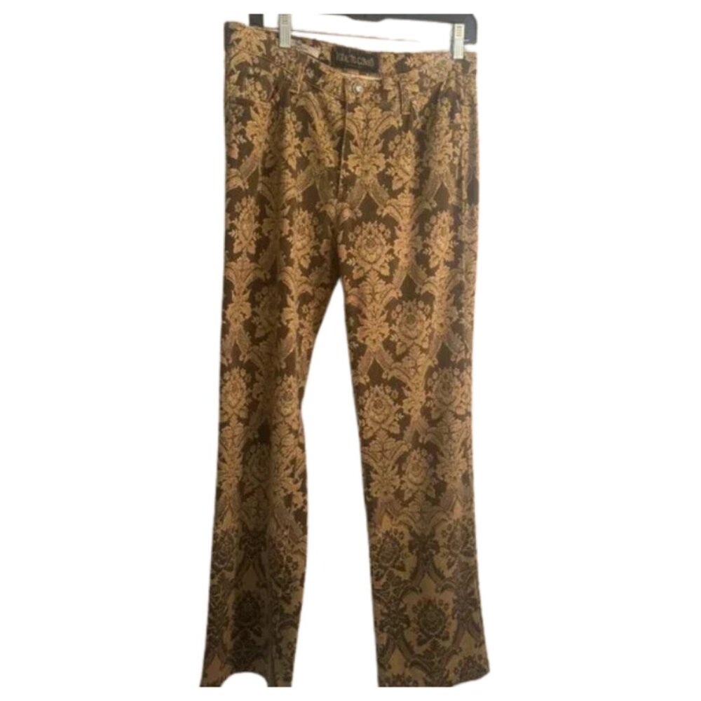 Roberto Cavalli Baroque Brocade Pants